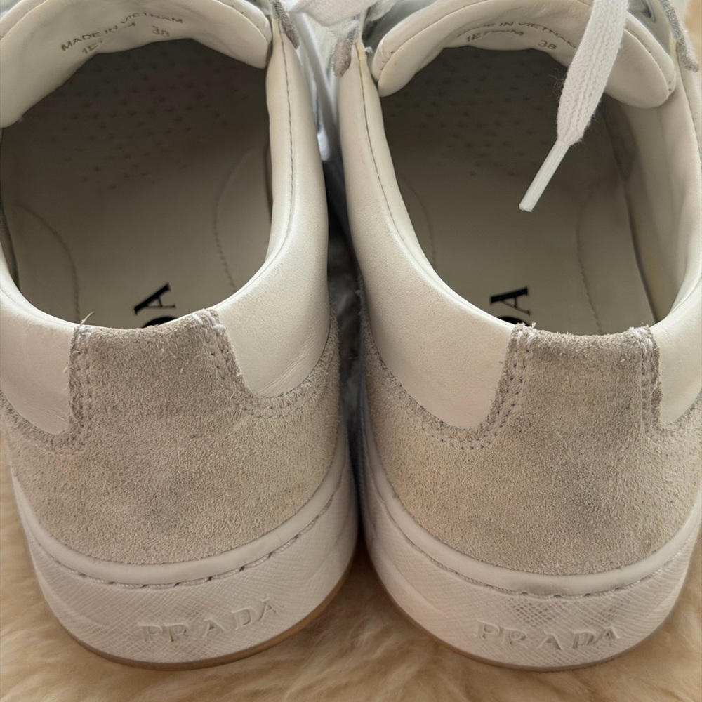Prada leather sneakers (fits big) - Picture 4 of 11